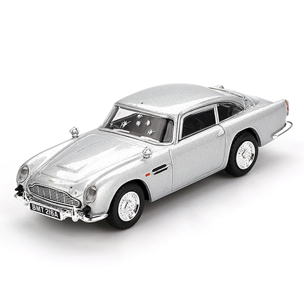 (ÖN SATIŞ) Mini GT 1/64 Aston Martin DB5 “Skyfall” / English - Blister Paket MGT00913-007E - Thumbnail