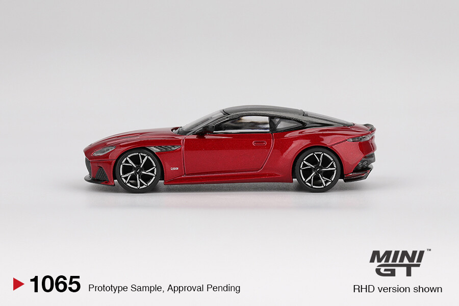 (ÖN SATIŞ) Mini GT 1/64 Aston Martin DBS Hyper Red MGT01065 - Thumbnail