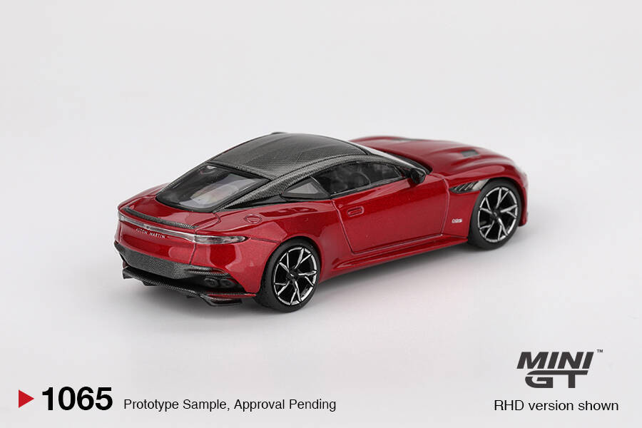 (ÖN SATIŞ) Mini GT 1/64 Aston Martin DBS Hyper Red MGT01065 (ÖN SATIŞ) Mini GT 1/64 Aston Martin DBS Hyper Red MGT01065