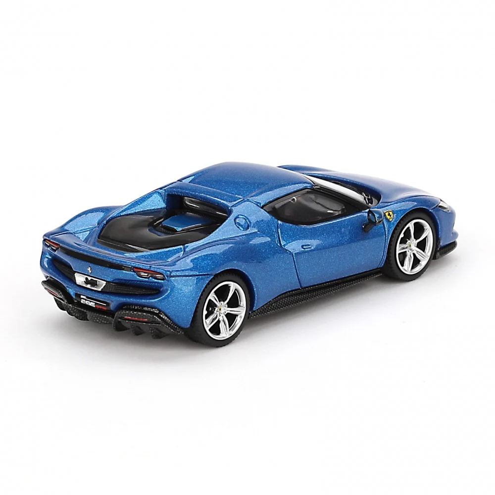 (ÖN SATIŞ) Mini GT 1/64 BBR Ferrari 296 GTB Blu Corsa BBRFER64004 - Thumbnail