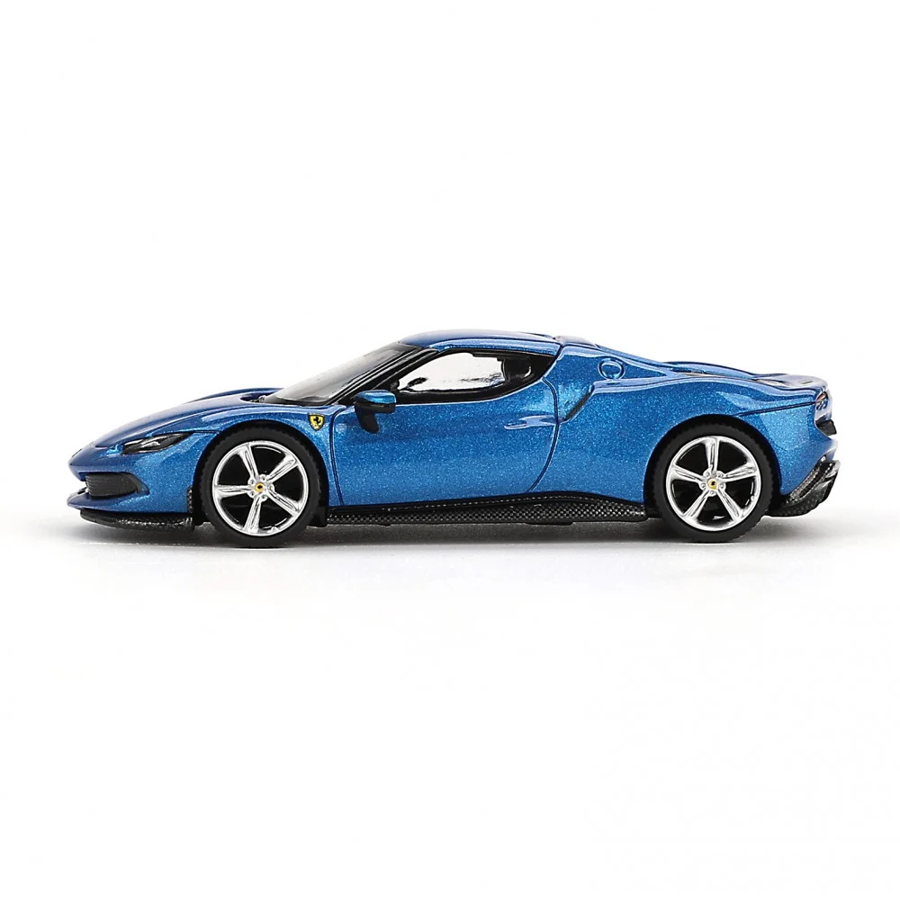 (ÖN SATIŞ) Mini GT 1/64 BBR Ferrari 296 GTB Blu Corsa BBRFER64004
