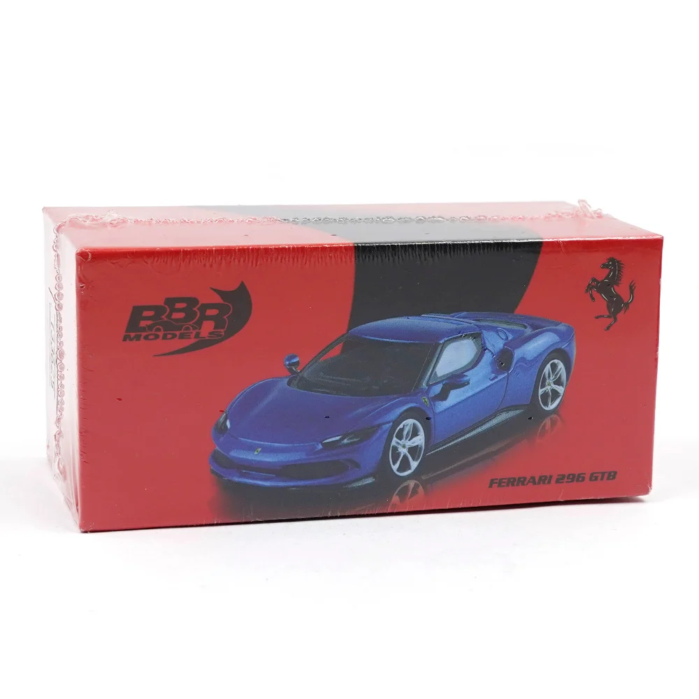 (ÖN SATIŞ) Mini GT 1/64 BBR Ferrari 296 GTB Blu Corsa BBRFER64004