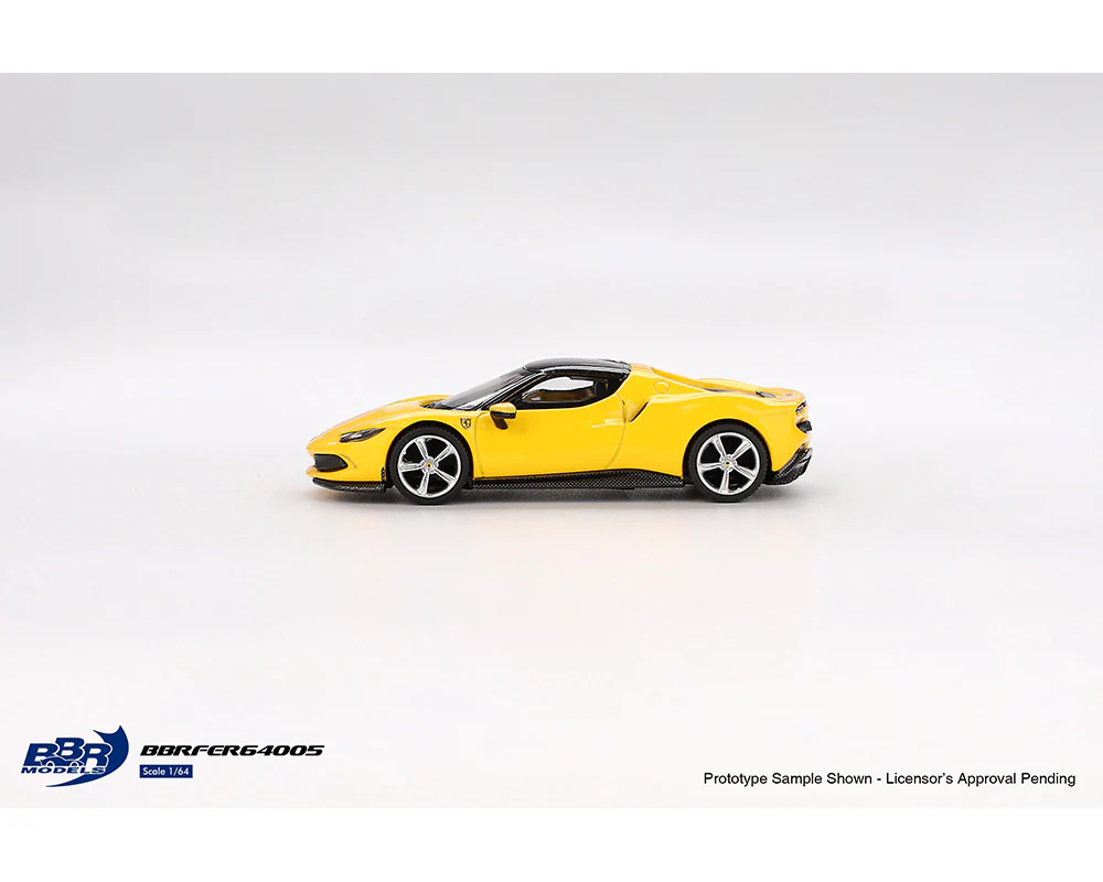 Mini GT 1/64 BBR Ferrari 296 GTB Giallo Modena BBRFER64005