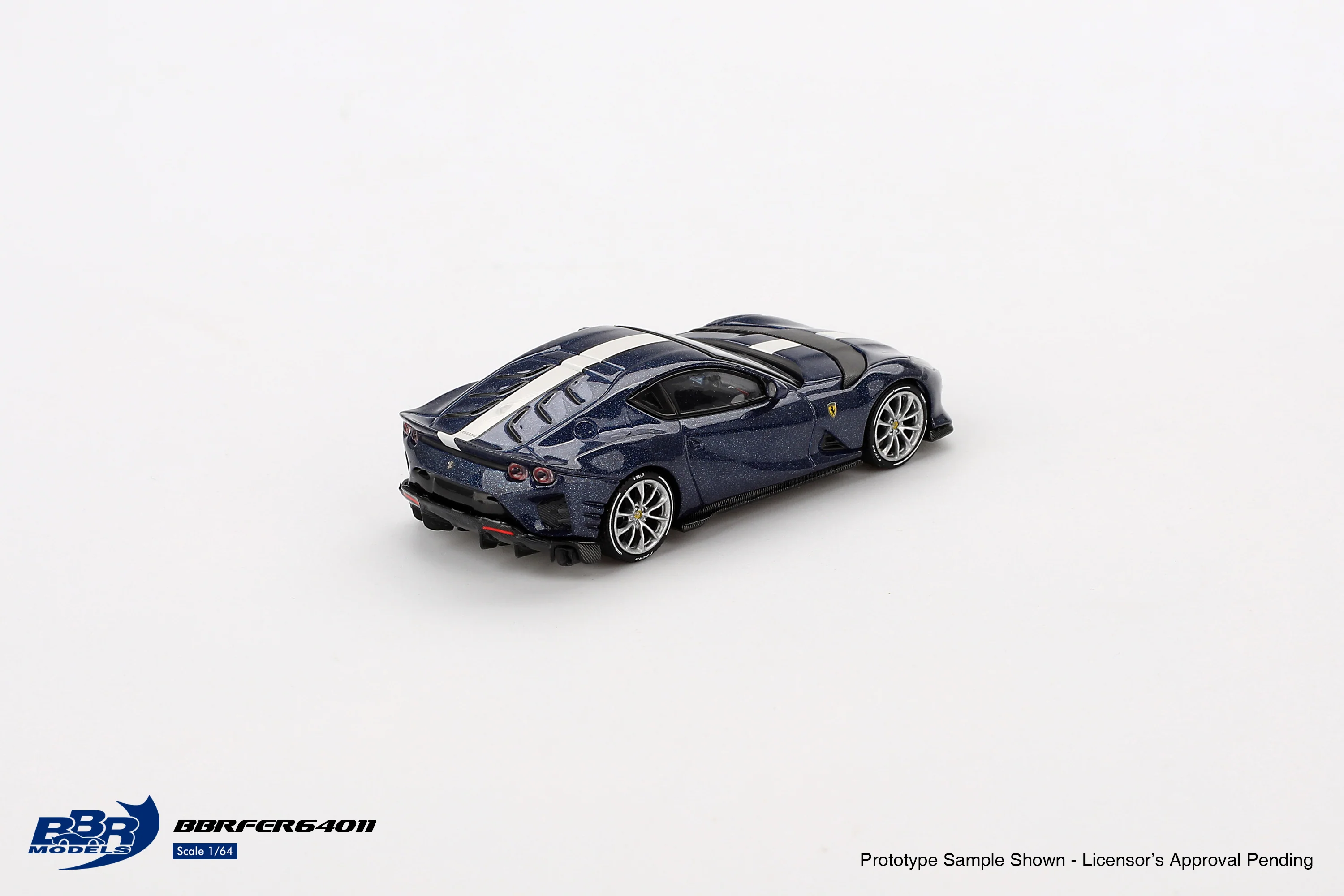 Mini GT 1/64 BBR Ferrari 812 Competizione Blu Tour De France BBRFER64011