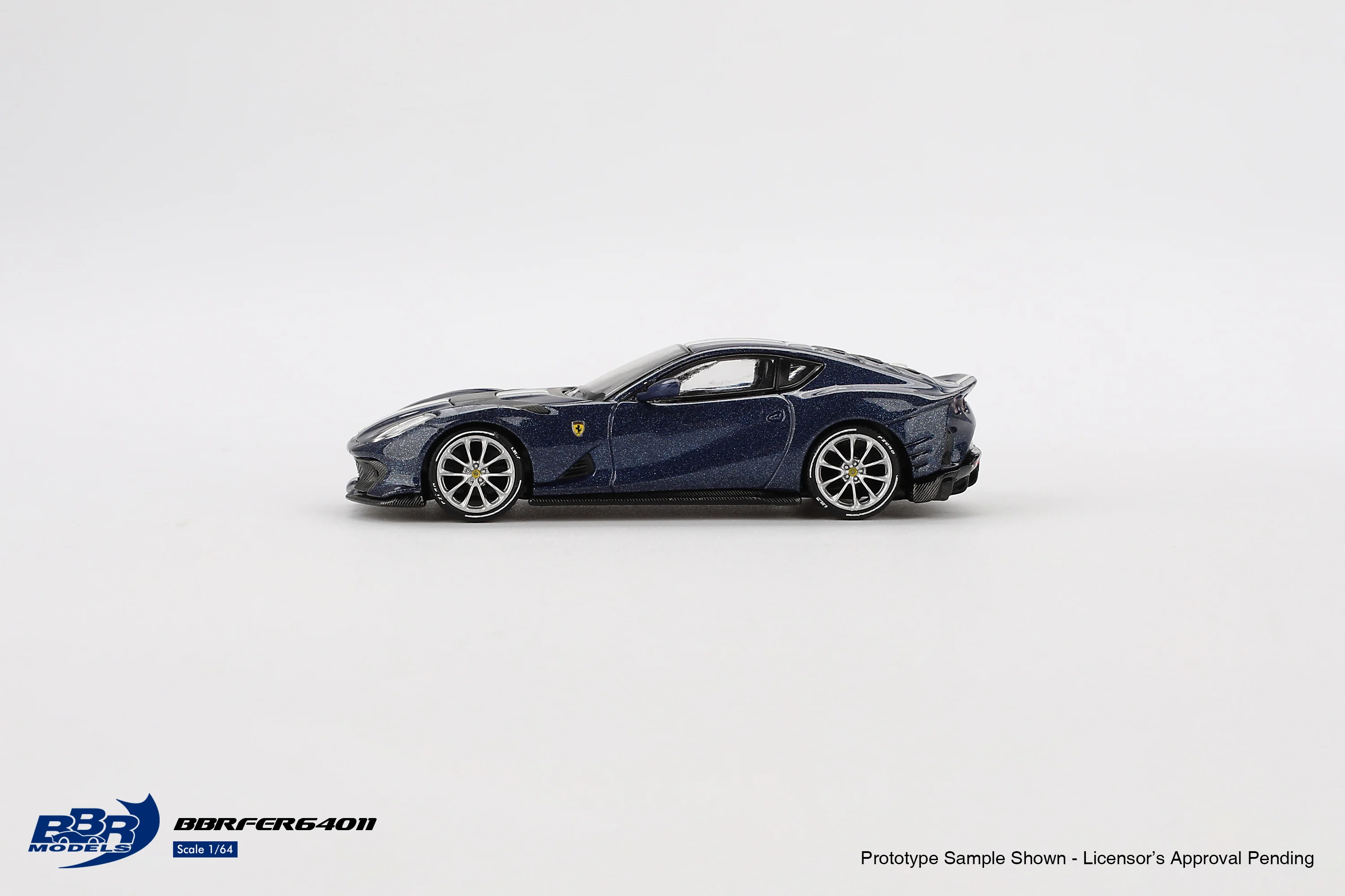 Mini GT 1/64 BBR Ferrari 812 Competizione Blu Tour De France BBRFER64011