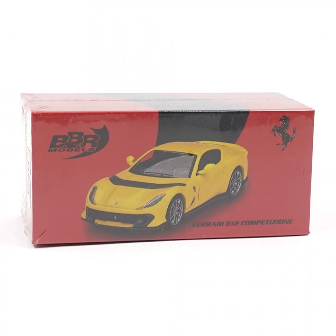 (ÖN SATIŞ) Mini GT 1/64 BBR Ferrari 812 Competizione Giallo Modena BBRFER64008