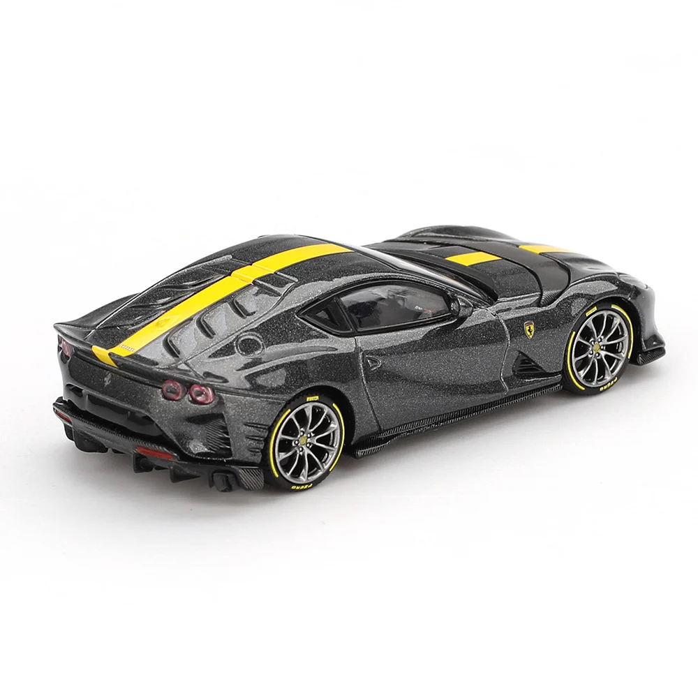 (ÖN SATIŞ) Mini GT 1/64 BBR Ferrari 812 Competizione Grigio Competizione BBRFER64009 - Thumbnail