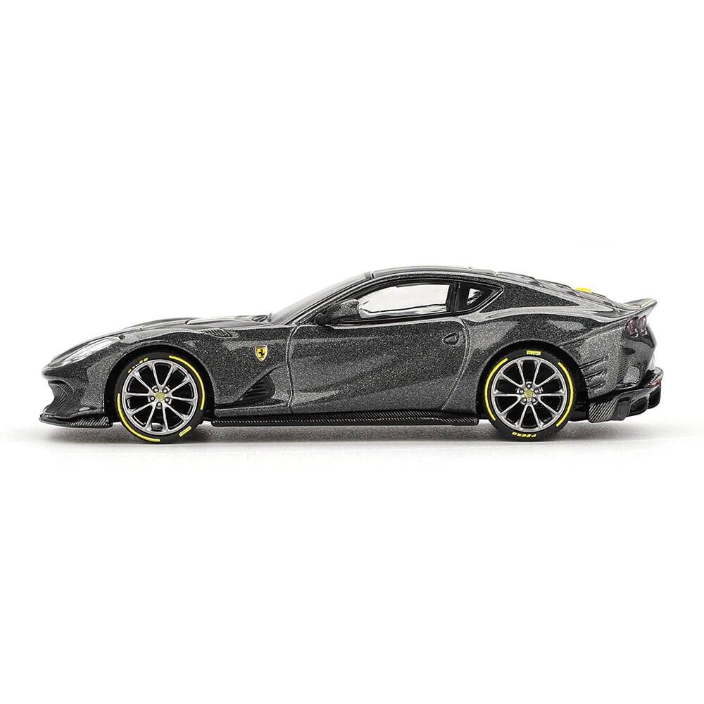 (ÖN SATIŞ) Mini GT 1/64 BBR Ferrari 812 Competizione Grigio Competizione BBRFER64009