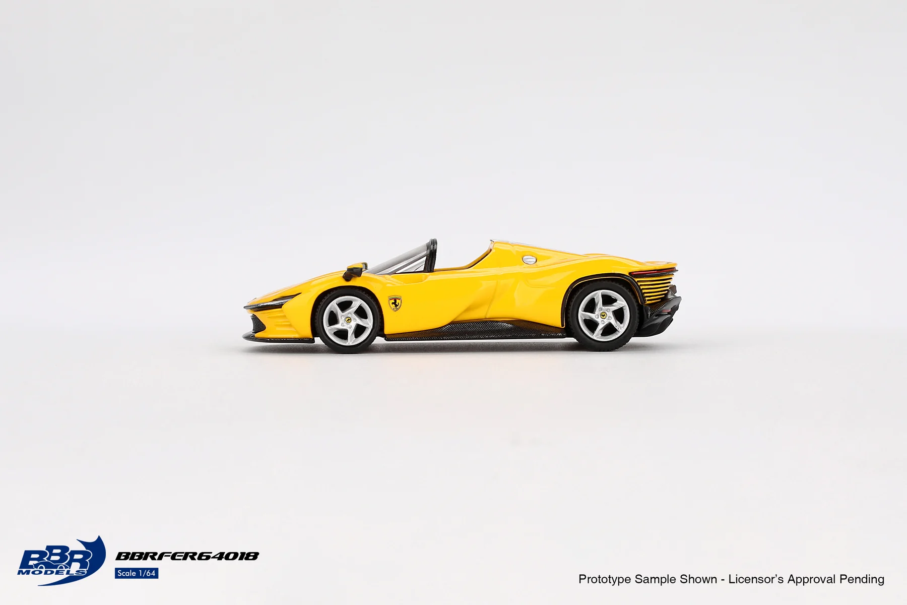 Mini GT 1/64 BBR Ferrari Daytona SP3 Giallo Modena BBRFER64018