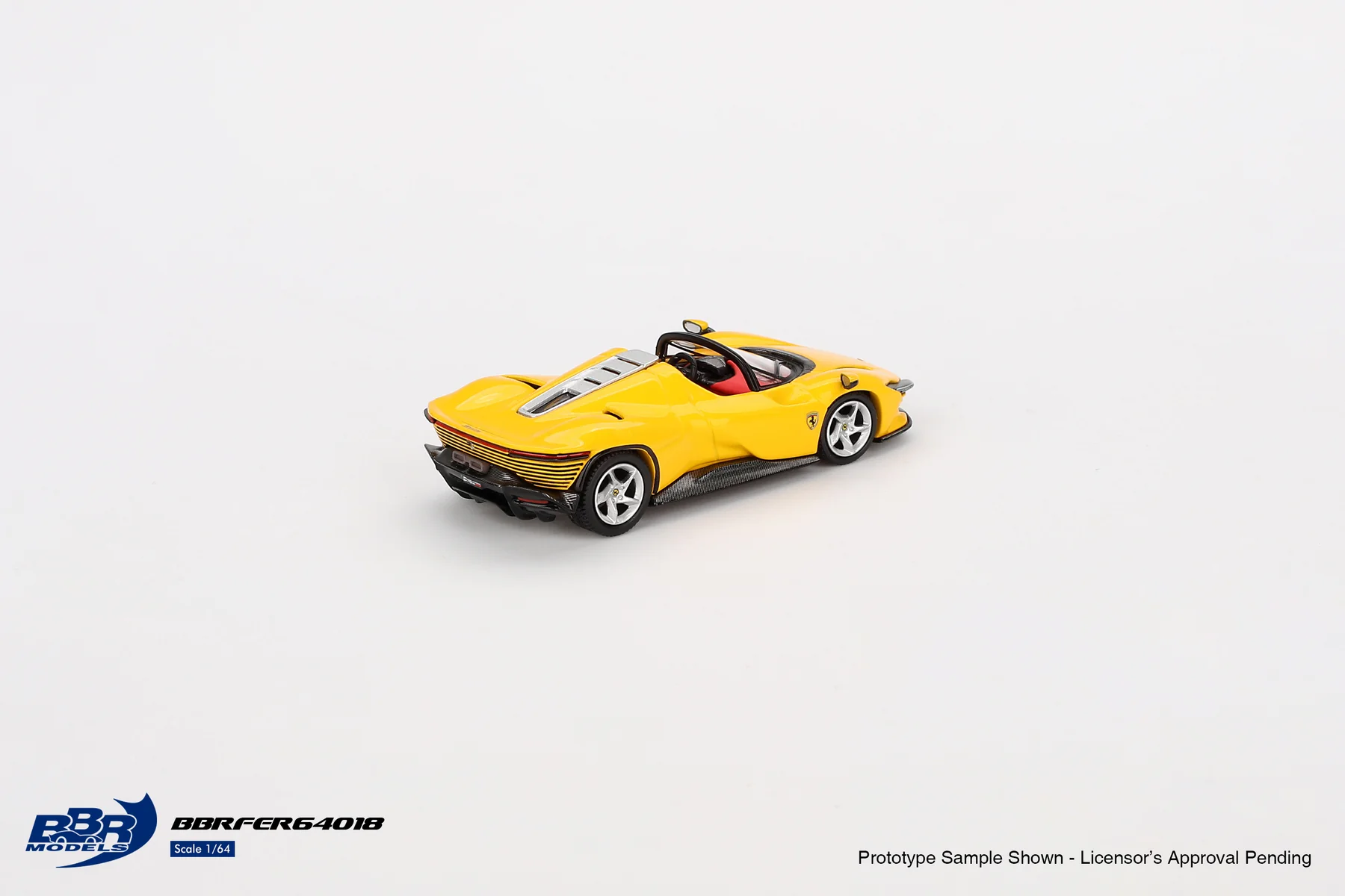 Mini GT 1/64 BBR Ferrari Daytona SP3 Giallo Modena BBRFER64018