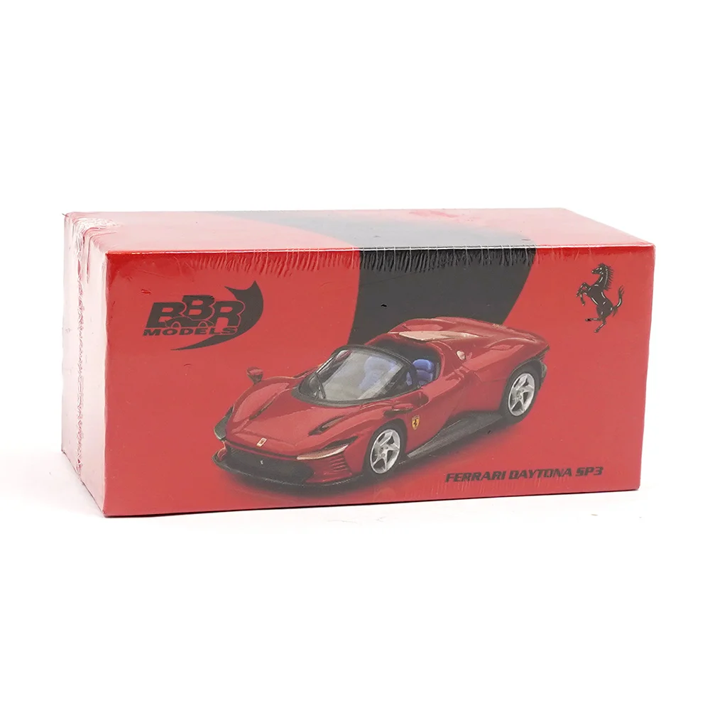 (ÖN SATIŞ) Mini GT 1/64 BBR Ferrari Daytona SP3 Rosso Imola BBRFER64019 - Thumbnail