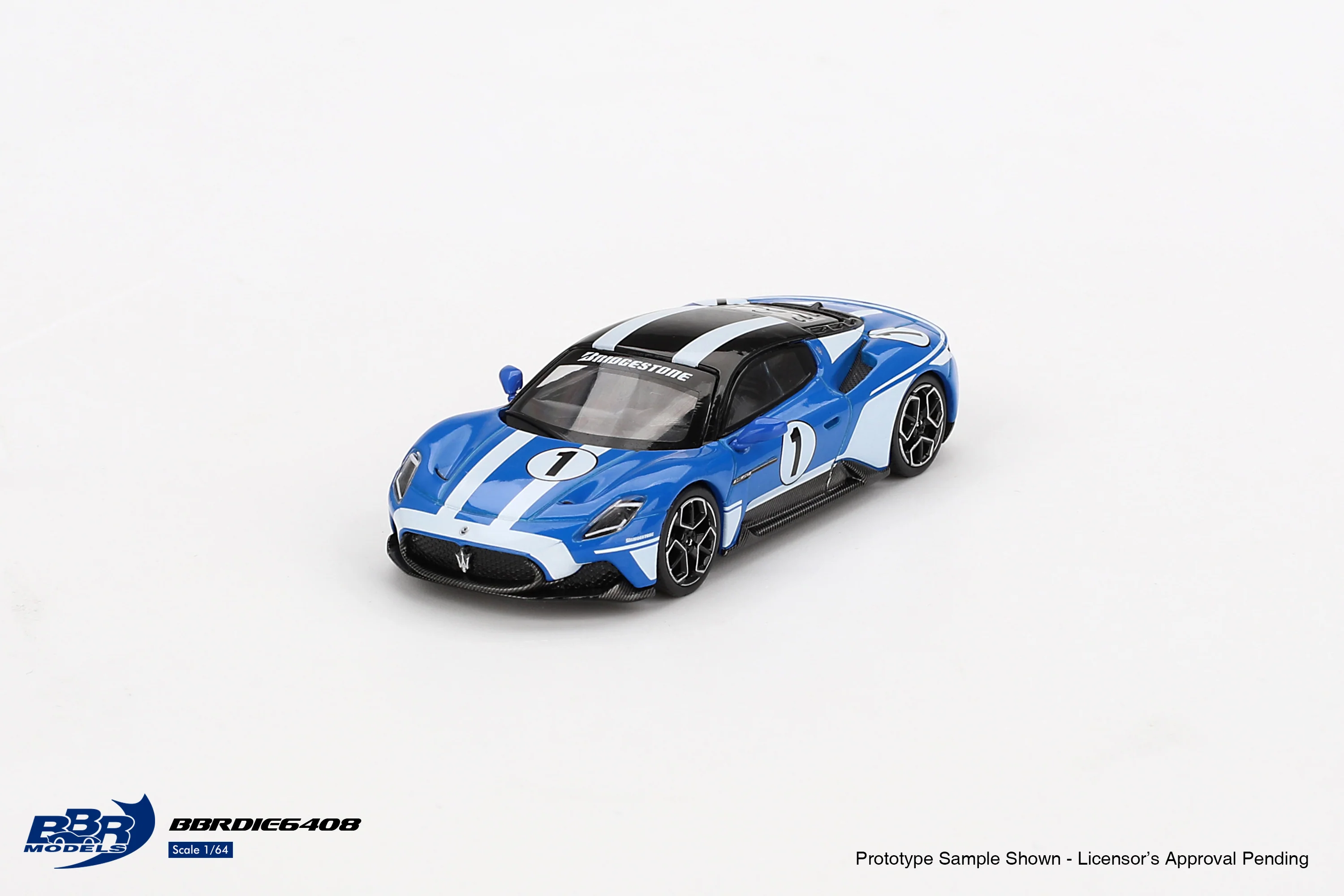 Mini GT 1/64 BBR Maseratti MC20 1 Maserati Performance Experience BBRDIE6408