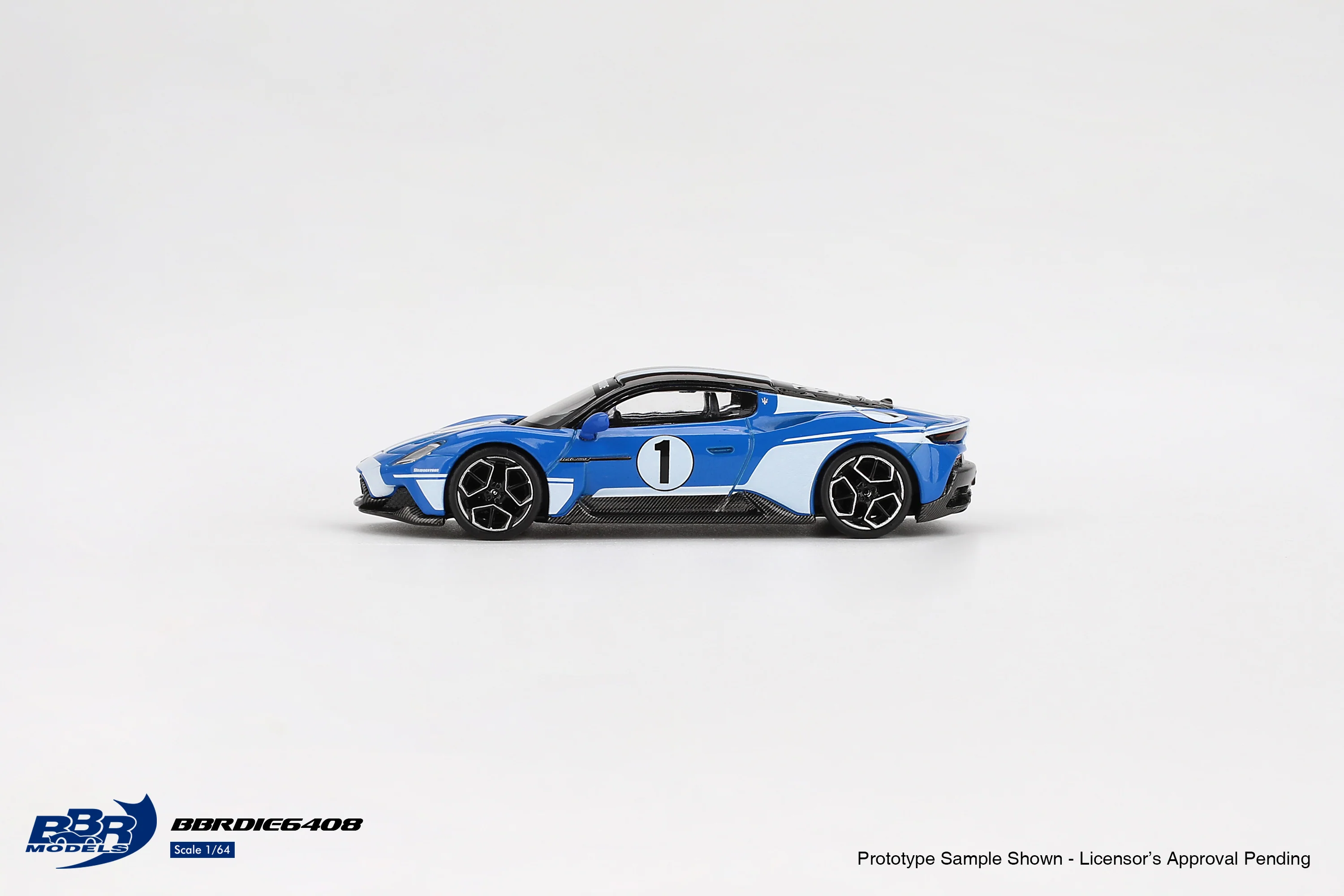Mini GT 1/64 BBR Maseratti MC20 1 Maserati Performance Experience BBRDIE6408