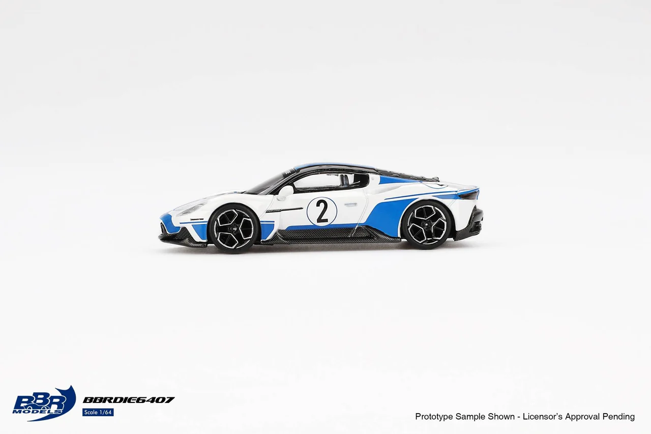 Mini GT 1/64 BBR Maserati MC20 #2 Maserati Performance Experience BBRDIE6407 - Thumbnail