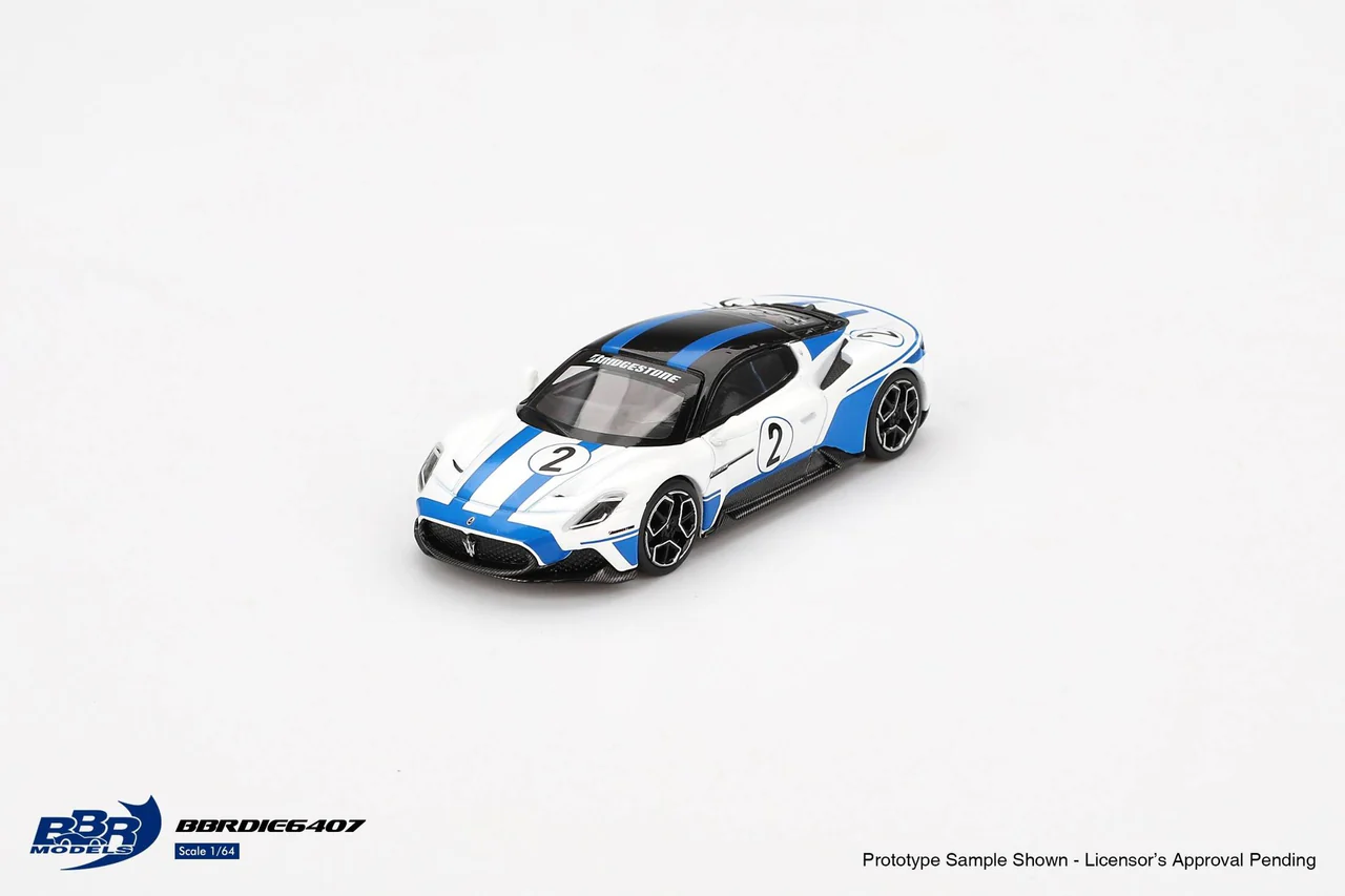 Mini GT 1/64 BBR Maserati MC20 #2 Maserati Performance Experience BBRDIE6407