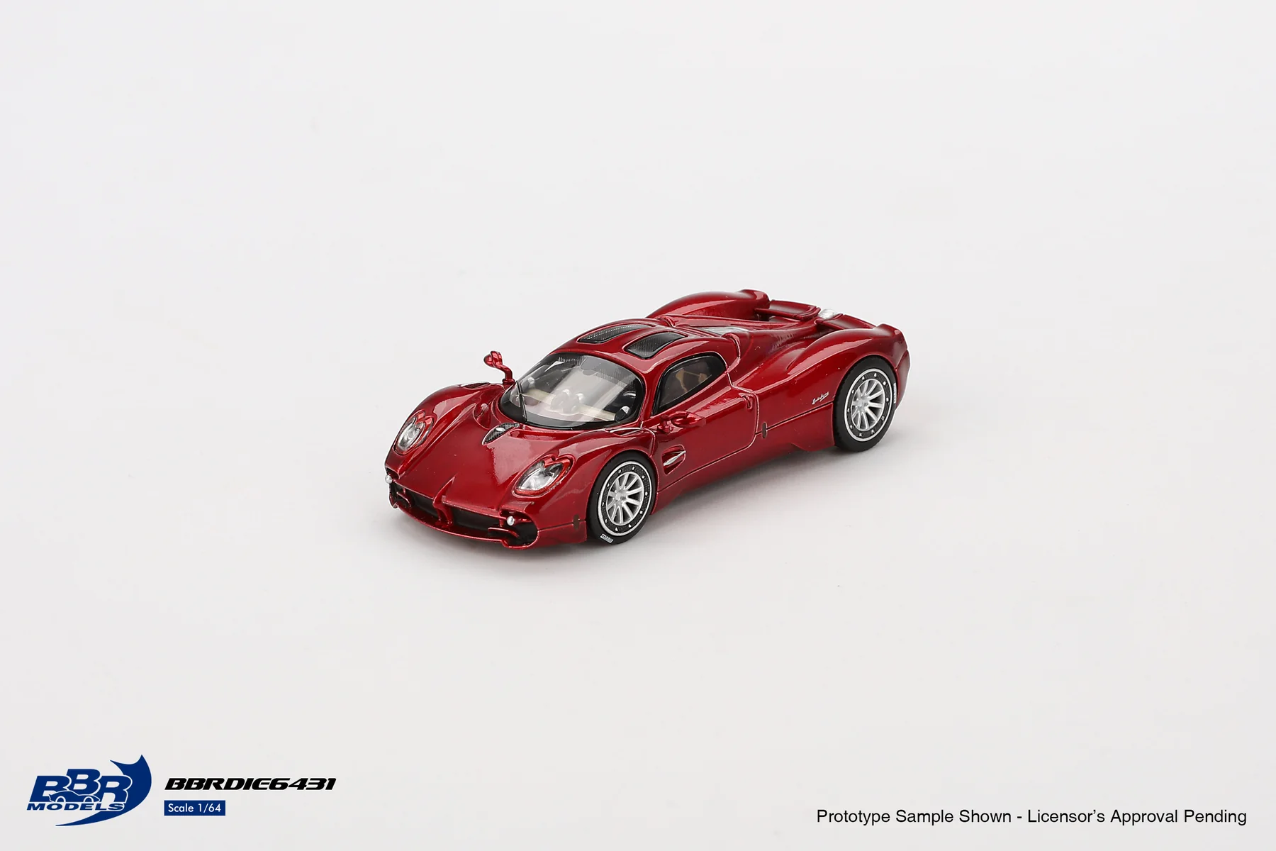 (ÖN SATIŞ) Mini GT 1/64 BBR Pagani Utopia Dubai Red BBRDIE6431 - Thumbnail