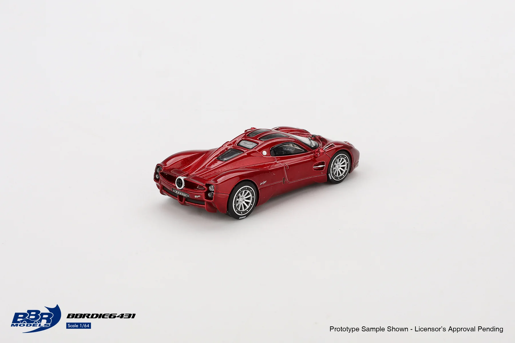 (ÖN SATIŞ) Mini GT 1/64 BBR Pagani Utopia Dubai Red BBRDIE6431 - Thumbnail