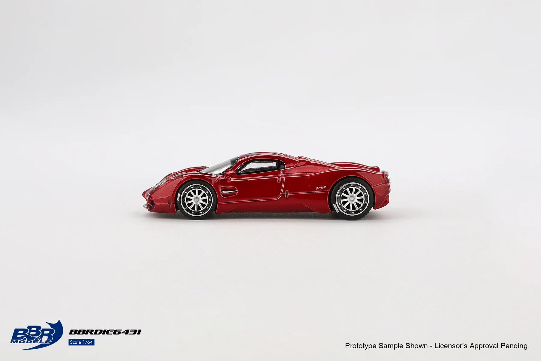 (ÖN SATIŞ) Mini GT 1/64 BBR Pagani Utopia Dubai Red BBRDIE6431 - Thumbnail