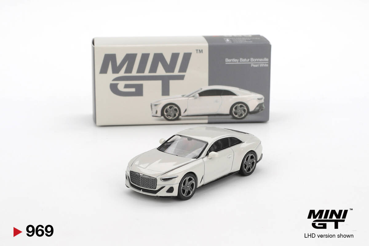 (ÖN SATIŞ) Mini GT 1/64 Bentley Batur Bonneville Pearl MGT00969