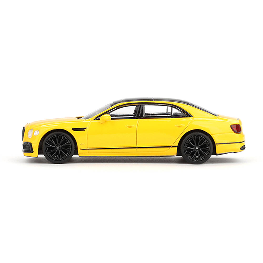 (ÖN SATIŞ) Mini GT 1/64 Bentley Flying Spur Monaco Yellow - Blister Paket MGT00955-BL