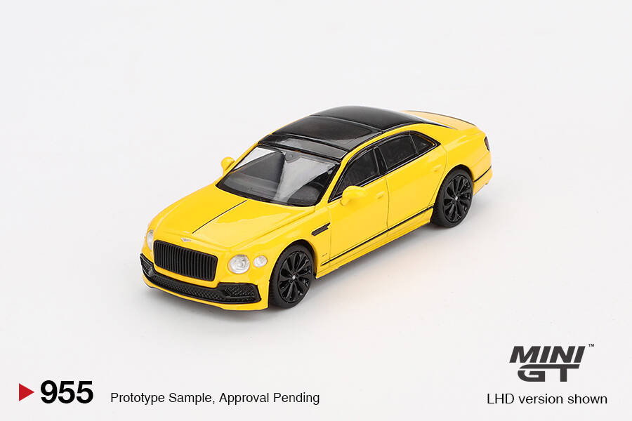 (ÖN SATIŞ) Mini GT 1/64 Bentley Flying Spur Monaco Yellow MGT00955