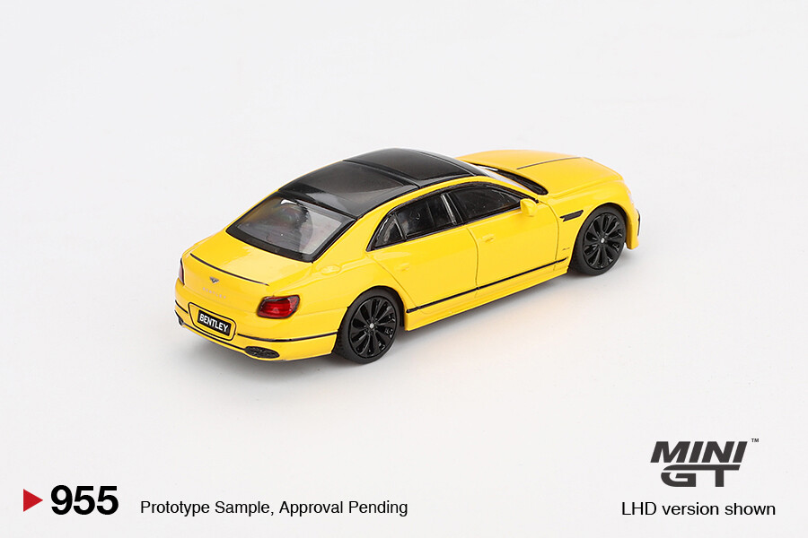 (ÖN SATIŞ) Mini GT 1/64 Bentley Flying Spur Monaco Yellow MGT00955 - Thumbnail