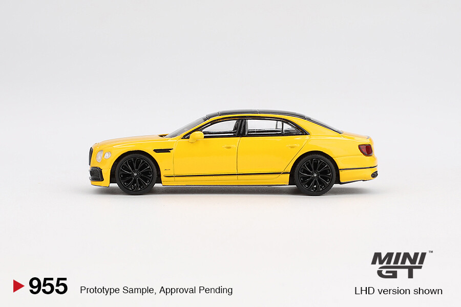 (ÖN SATIŞ) Mini GT 1/64 Bentley Flying Spur Monaco Yellow MGT00955 - Thumbnail