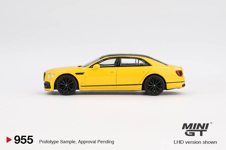 (ÖN SATIŞ) Mini GT 1/64 Bentley Flying Spur Monaco Yellow MGT00955