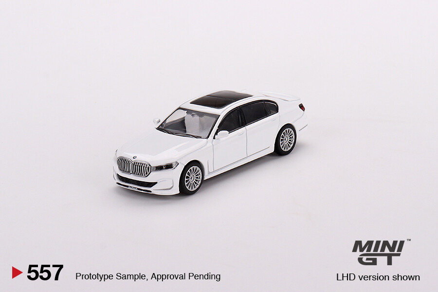 Mini GT 1/64 BMW Alpina B7 xDrive Alpina White MGT00557 - Thumbnail