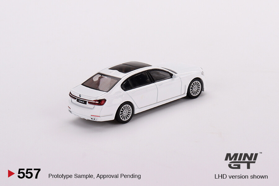 Mini GT 1/64 BMW Alpina B7 xDrive Alpina White MGT00557 - Thumbnail