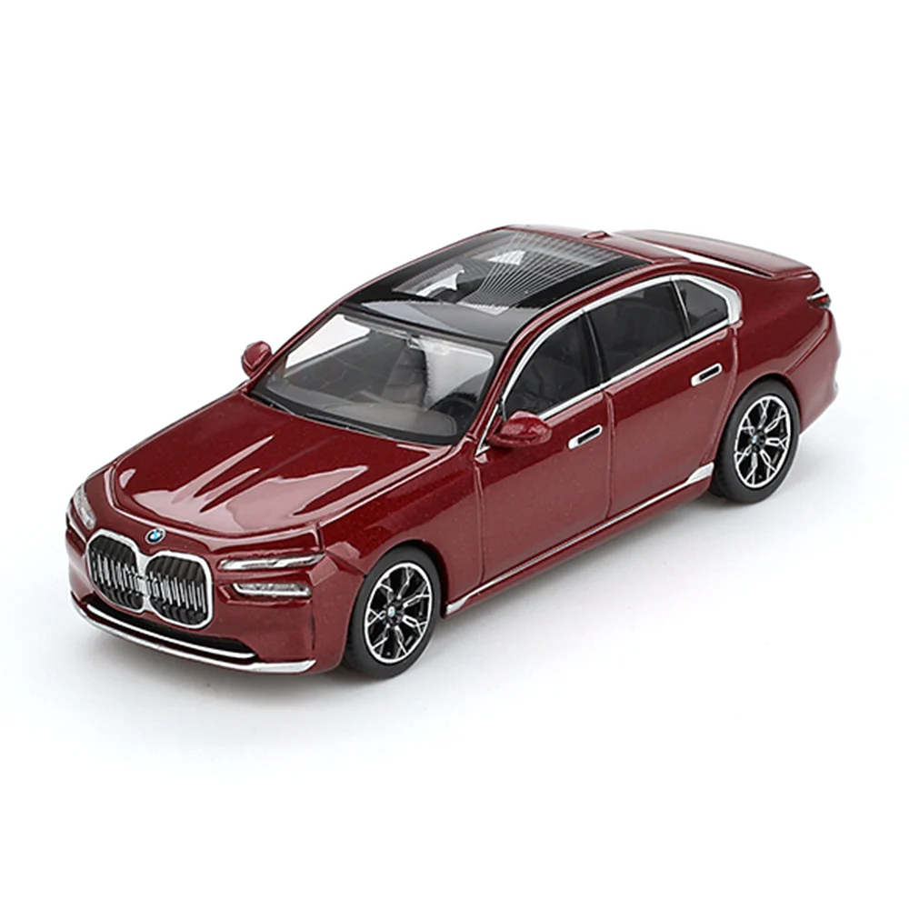 (ÖN SATIŞ) Mini GT 1/64 BMW i7 xDrive60 Aventurin - Blister Paket MGT00952-BL