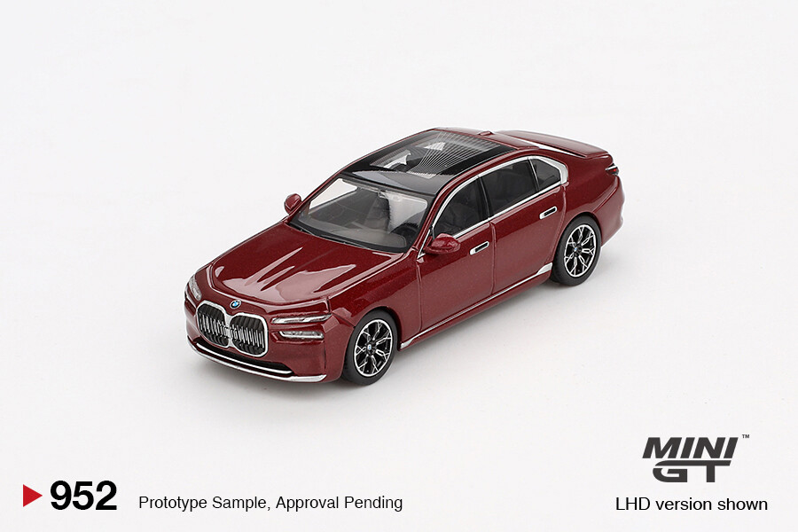 (ÖN SATIŞ) Mini GT 1/64 BMW i7 xDrive60 Aventurin MGT00952 - Thumbnail