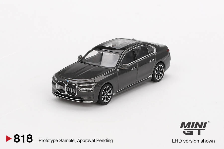 Mini GT 1/64 BMW i7 xDrive60 Dravit Grey MGT00818