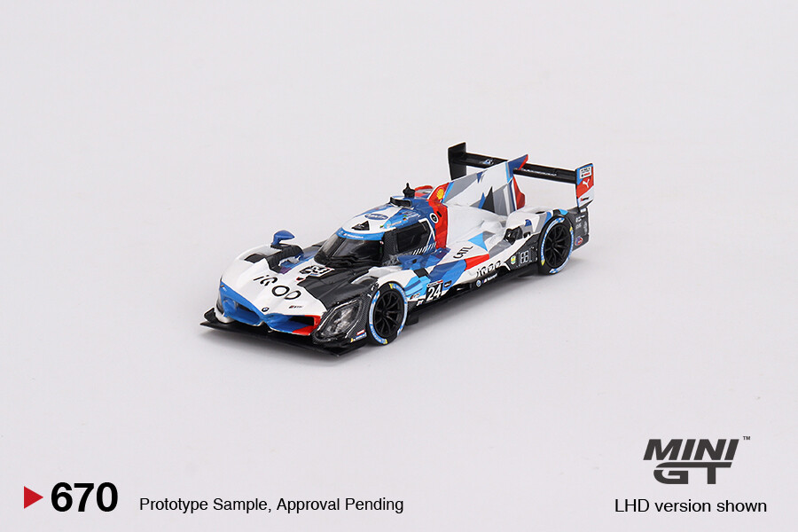 Mini GT 1/64 BMW M Hybrid V8 GTP #24 BMW M Team RLL 2023 IMSA Daytona 24 Hrs MGT00670 - Thumbnail