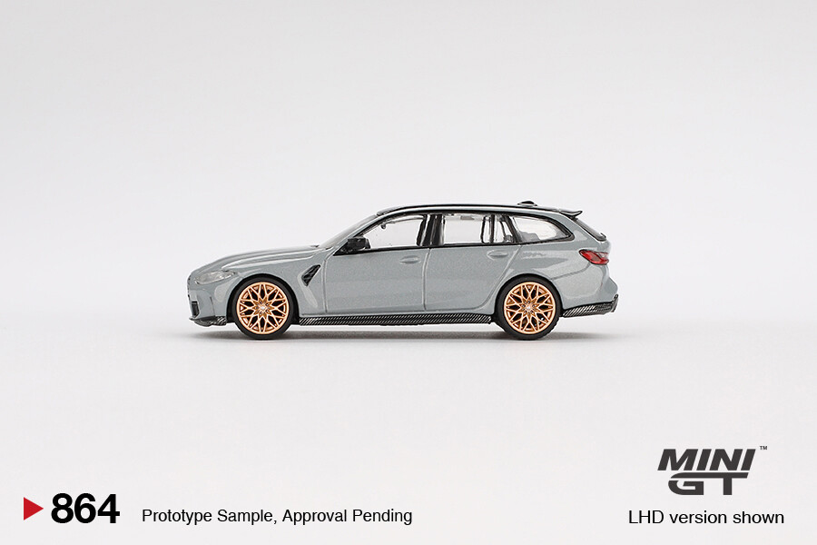 (ÖN SATIŞ) Mini GT 1/64 BMW M3 Competition Touring Brooklyn Grey MGT00864 - Thumbnail
