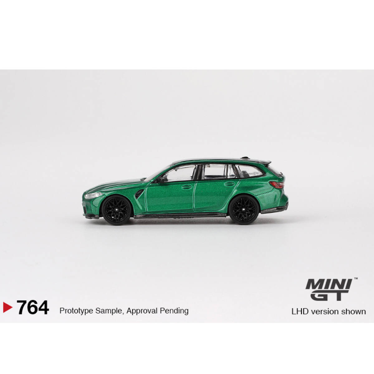Mini GT 1/64 BMW M3 Competition Touring Isle of Man Green Metallic MGT00764