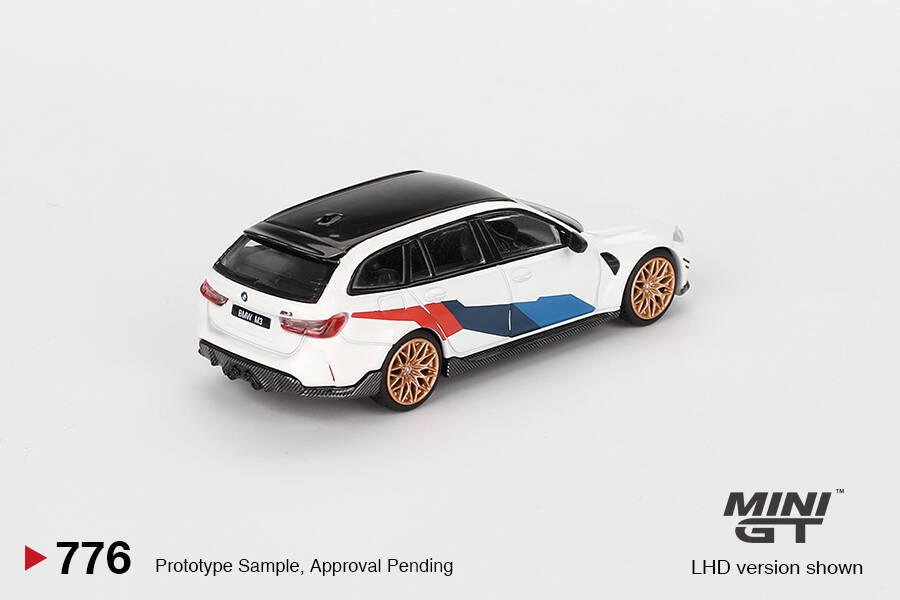 Mini GT 1/64 BMW M3 M Performance Touring Alpine White MGT00776