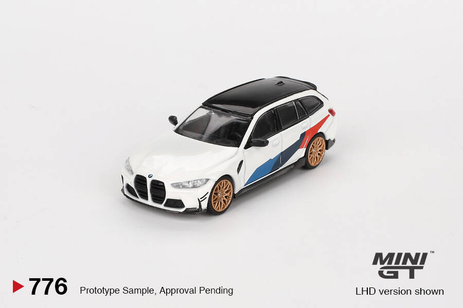Mini GT 1/64 BMW M3 M Performance Touring Alpine White MGT00776