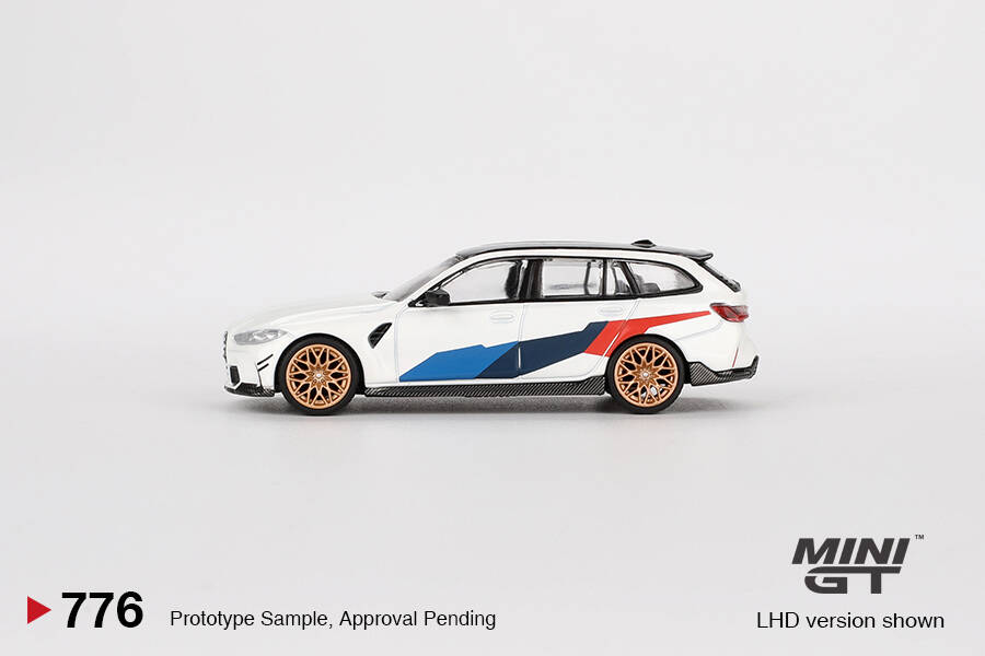 Mini GT 1/64 BMW M3 M Performance Touring Alpine White MGT00776