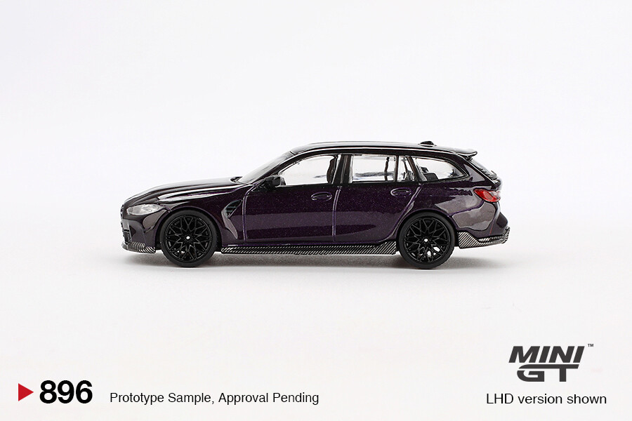 (ÖN SATIŞ) Mini GT 1/64 BMW M3 M Performance Touring Daytona Violet MGT00896 - Thumbnail