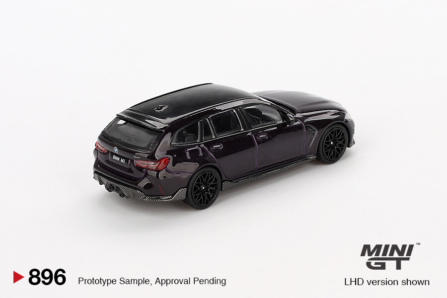 (ÖN SATIŞ) Mini GT 1/64 BMW M3 M Performance Touring Daytona Violet MGT00896 - Thumbnail
