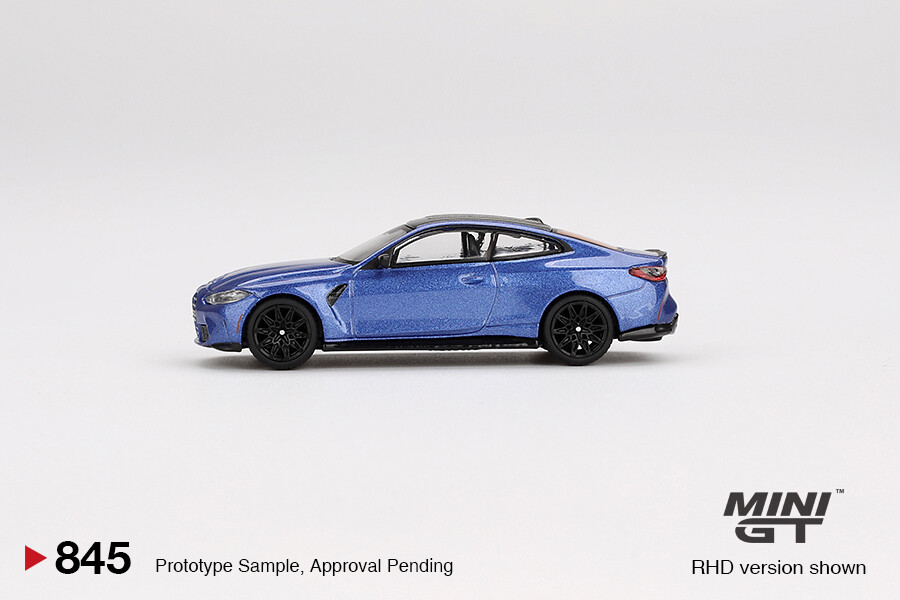 (ÖN SATIŞ) Mini GT 1/64 BMW M4 Competition (G82) Portimao Blue MGT00845 - Thumbnail
