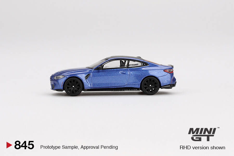 (ÖN SATIŞ) Mini GT 1/64 BMW M4 Competition (G82) Portimao Blue MGT00845