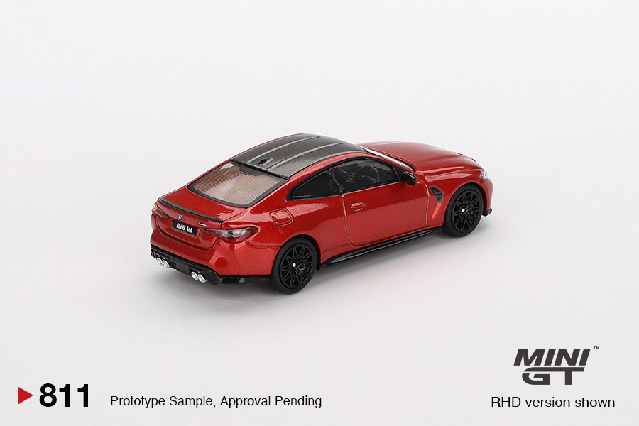 (ÖN SATIŞ) Mini GT 1/64 BMW M4 Competition (G82) Sakhir Orange MGT00811 - Thumbnail