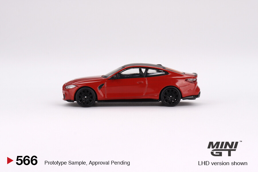 Mini GT 1/64 BMW M4 Competition (G82) Toronto Red Metallic MGT00566 - Thumbnail