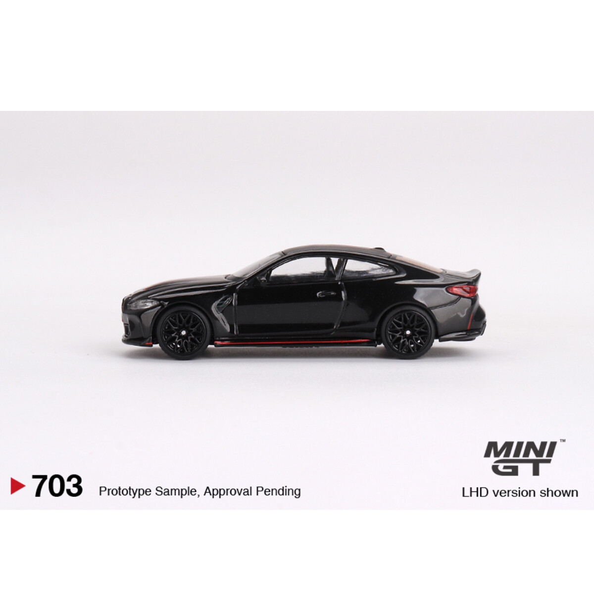 Mini GT 1/64 BMW M4 CSL Black Sapphire MGT00703 - Thumbnail