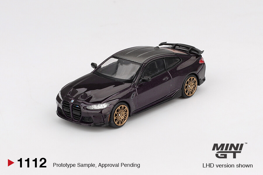Mini GT 1/64 BMW M4 M-Performance (G82) Daytona Violet MGT01112 - Thumbnail