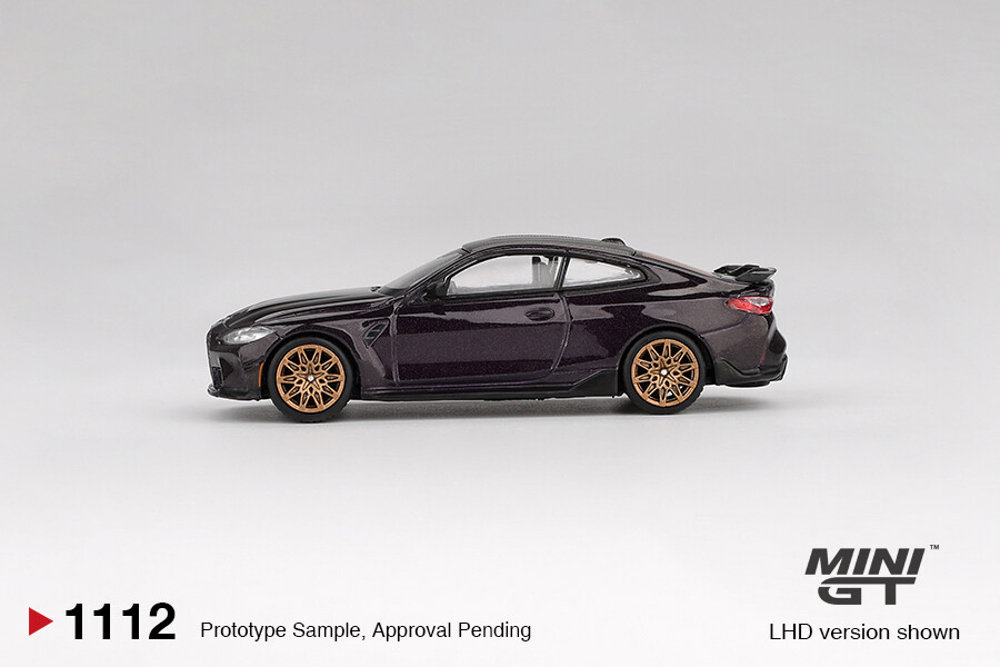 Mini GT 1/64 BMW M4 M-Performance (G82) Daytona Violet MGT01112 - Thumbnail