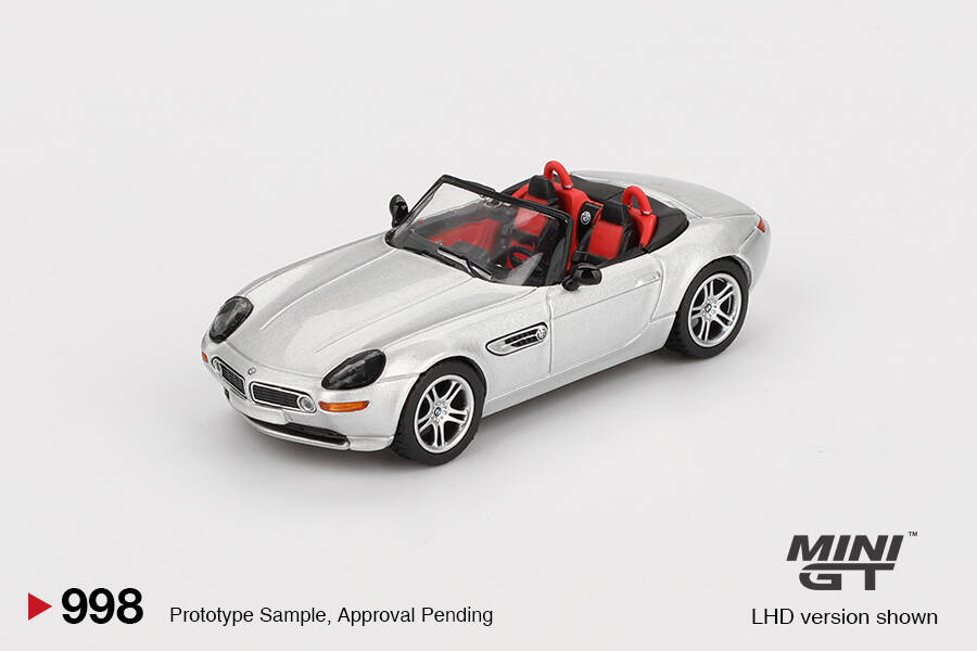(ÖN SATIŞ) Mini GT 1/64 BMW Z8 Silver MGT00998