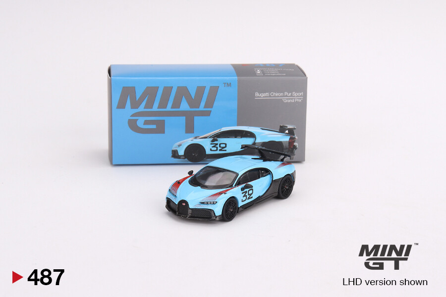 Mini GT 1/64 Bugatti Chiron Pur Sport 
